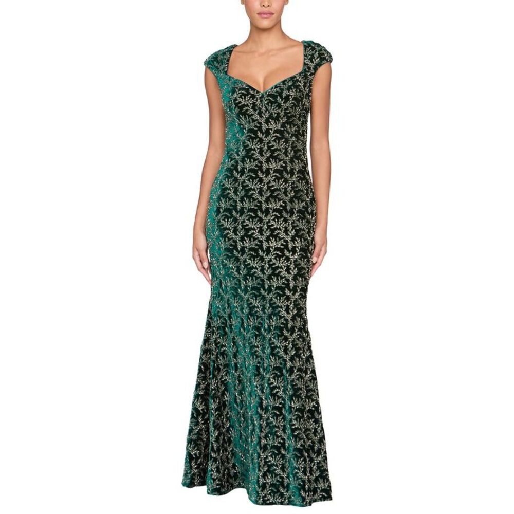 Theia Womens  Zoelle Gown